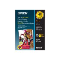 Epson Value Photo Paper Glossy - Glänzend - 100 x 150 mm 20 Blatt Fotopapier (Packung mit 2)