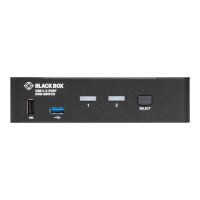 Black Box USB-C 4K KVM Switch, 2-Port - KVM-Switch