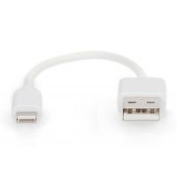 DIGITUS Lightning auf USB A Daten-/Ladekabel, MFI zertifiziert