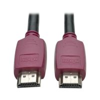 Eaton Tripp Lite P569-006-CERT 4K HDMI-Kabel mit Ethernet (Stecker/Stecker) – 4K 60 Hz - mit speziellen - fest in die Anschlüsse greifenden Steckern - 1,83 m - 1,8 m - HDMI Typ A (Standard) - HDMI Typ A (Standard) - 4096 x 2160 Pixel - 18 Gbit/s - Schwarz