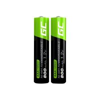 Green Cell Batterie 2 x AAA - NiMH - (wiederaufladbar)