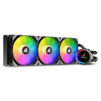 Sharkoon Wasserkühlung S90 RGB 3 Lüfter 360mm schwarz - Gehäuse-Lüfter - AMD Sockel AM2