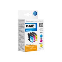 KMP TRIPLE PACK B63V - 3er-Pack - 11.8 ml - Farbe (Cyan, Magenta, Gelb)