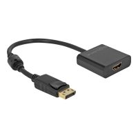 Delock Videoadapter - DisplayPort männlich eingerastet zu HDMI weiblich