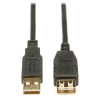 Eaton Tripp Lite U024-003 - 0,9 m - USB A - USB A - USB 2.0 - Männlich/Weiblich - Schwarz