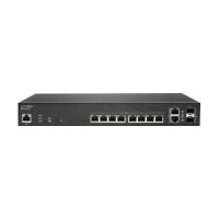 SonicWALL Switch SWS12-10FPOE - Switch - managed - 10 x 10/100/1000 (PoE+)