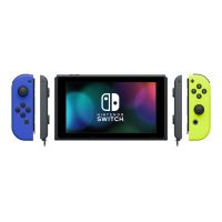 Nintendo Joy-Con (L)/(R) - Game Pad - kabellos - Blau, Neongelb (Packung mit 2)