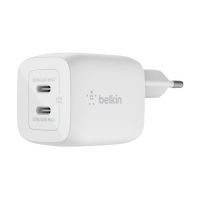 Belkin BOOST CHARGE PRO GaN - Netzteil - PPS- und GaN-Technologie - 45 Watt - Fast Charge, PD 3.0 - 2 Ausgabeanschlussstellen (2 x USB-C)