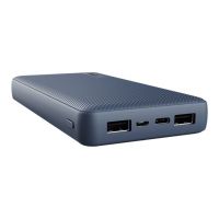 Trust Primo - Powerbank - 20000 mAh - 74 Wh - 15 Watt - 3 A - Fast Charge - 3 Ausgabeanschlussstellen (2 x USB, 24 pin USB-C)