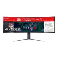 LG UltraGear 49GR85DC-B - LED-Monitor - Gaming - gebogen - 124 cm (49")