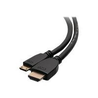 C2G 18in 4K HDMI to HDMI Mini Cable with Ethernet - High Speed - 60Hz - M/M - HDMI mit Ethernetkabel - mini HDMI (M)