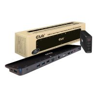 Club 3D Dockingstation - USB-C 3.2 Gen 1 - VGA, HDMI, DP