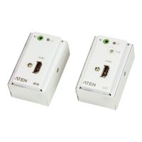 ATEN VanCryst VE807 HDMI/Audio Cat 5 Extender with MK Wall Plate, Transmitter & Receiver