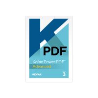 Kofax Power PDF Advanced - (v. 3.0) - Lizenz - 1 Benutzer - Volumen, Reg. - Stufe E (200-499)