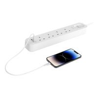 Belkin Connect - Überspannungsschutz - with USB-C and USB-A ports