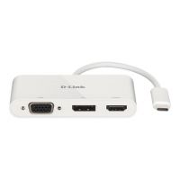 D-Link DUB-V310 - Videoadapter - 24 pin USB-C männlich zu HD-15 (VGA)