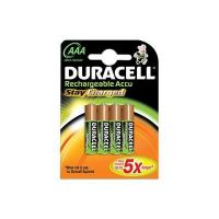 Duracell StayCharged - Batterie 4 x AAA - NiMH - (wiederaufladbar)