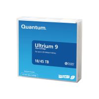 Quantum LTO Ultrium 9 - 18 TB / 45 TB - Mit Strichcodeetikett