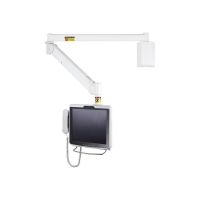 Neomounts FPMA-HAW100 - Klammer - Voll beweglich - für LCD-Display - medizinisch - weiß - Bildschirmgröße: 25.4-61 cm (10"-24")