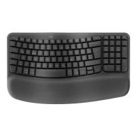Logitech Wave Keys - Tastatur - mit gepolsterter Handgelenkauflage