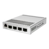 MikroTik CRS305-1G-4S+IN - Switch - 4 x SFP+ + 1 x 10/100/1000 (PoE)