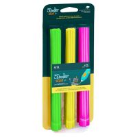 3Doodler Start 3DS-ECO-MIX4-75 3D printing material Compostable plastic Green Pink Yellow 1