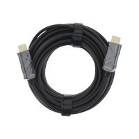 InLine Ultra High Speed - HDMI-Kabel - HDMI männlich zu HDMI männlich - 15 m - Glasfaser - Schwarz - Active Optical Cable (AOC)