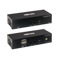 Tripp DisplayPort over Cat6 KVM Extender Kit, Transmitter and Receiver, USB, 4K 30Hz, DP1.2a, PoC, HDCP 2.2, 230 ft., TAA