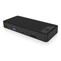 ICY BOX IB-DK2280AC - Dockingstation - USB-C / USB4 / Thunderbolt 3 / Thunderbolt 4