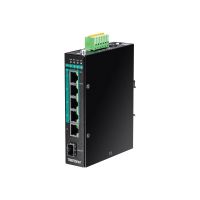 TRENDnet TI-PG541I - Switch - managed - 4 x 10/100/1000 (PoE+)