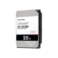WD Ultrastar DC HC560 WUH722020BL5201 - Festplatte - verschlüsselt - 20 TB - intern - 3.5" (8.9 cm)