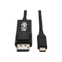 Tripp USB C to DisplayPort Adapter Cable USB 3.1 Gen 1 Locking 4K USB Type-C to DP, USB C to DP, 3ft - DisplayPort-Kabel - 24 pin USB-C (M)