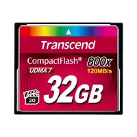 Transcend Flash-Speicherkarte - 32 GB - 800x