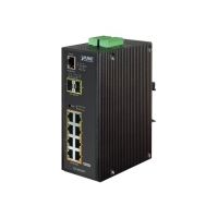 Planet IGS-10020HPT - Switch - L2+ - managed - 8 x 10/100/1000 (PoE+)