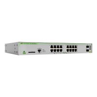 Allied Telesis CentreCOM AT-GS970M/18 - Switch - L3 - managed - 16 x 10/100/1000 + 2 x SFP (mini-GBIC)