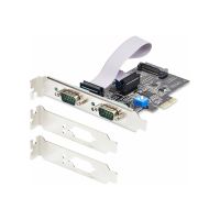 StarTech.com 2-Port Serial PCIe Card, Dual-Port PCI Express to RS232/RS422/RS485 (DB9)