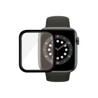 PanzerGlass Original - Bildschirmschutz für Smartwatch - Glas - Rahmenfarbe schwarz - für Apple Watch (42 mm, 44 mm)