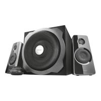 Trust Tytan 2.1 Subwoofer Speaker Set - Lautsprechersystem - für PC - 2.1-Kanal - 60 Watt (Gesamt)