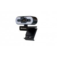 Verbatim Webcam mit Mikro+Licht AWC-02 Full HD 1080p Autof retail