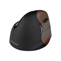 Evoluent VerticalMouse 4 Small - Vertical mouse - Für Rechtshänder - optisch - 6 Tasten - kabellos - 2.4 GHz - kabelloser Empfänger (USB)
