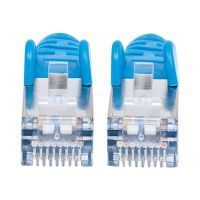 Intellinet Network Patch Cable, Cat6A, 2m, Blue, Copper, S/FTP, LSOH / LSZH, PVC, RJ45, Gold Plated Contacts, Snagless, Booted, Polybag - Patch-Kabel - RJ-45 (M)