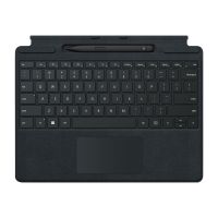 Microsoft Surface Pro Signature Keyboard - Tastatur - mit Touchpad, Beschleunigungsmesser, Surface Slim Pen 2 Ablage- und Ladeschale - Nordisch (Dänisch/Finnisch/Norwegisch/Schwedisch)