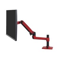 Ergotron LX - Befestigungskit (Stange, Monitorarm, 2-teilige Tischklemme, Verlängerung) - für LCD-Display - Rot - Bildschirmgröße: bis zu 86,4 cm (bis zu 34 Zoll)