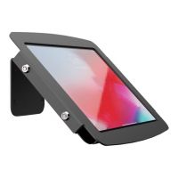 Compulocks iPad Pro 12.9-inch Enclosure Fixed 45 degrees Kiosk Stand - Gehäuse - für Tablett - verriegelbar - hochwertiges Aluminium - Schwarz - Bildschirmgröße: 32.8 cm (12.9")