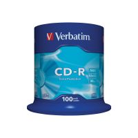 Verbatim 100 x CD-R - 700 MB (80 Min) 52x