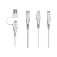 BIOnd Lightning-Kabel - USB, 24 pin USB-C männlich zu Micro-USB Typ B, Lightning, 24 pin USB-C männlich