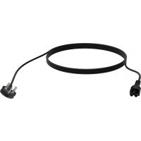 Vision 3m Black UK CloverleafPower cable - Kabel - Digital/Daten