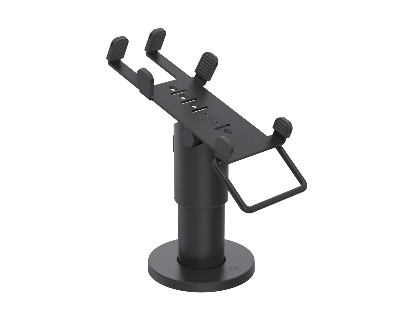 Ergonomic Solutions SpacePole Payment ING3000-D-MH-02, POS-Halterung, Schwarz, Metall, 210°, 10 - 70°, Ingenico