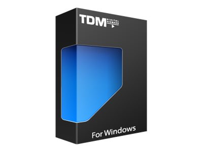 TDM Digital Signage TDM Player (player/non-player version) - Abonnement-Lizenz (1 Jahr)
