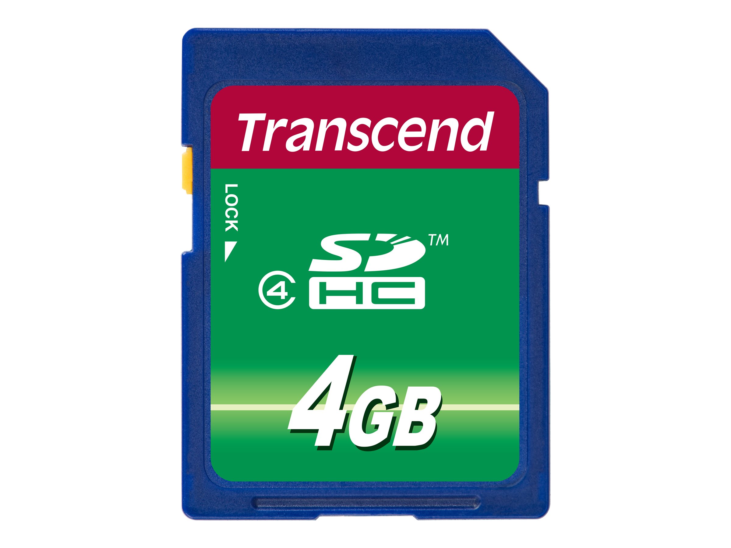 Transcend Flash-Speicherkarte - 4 GB - Class Image